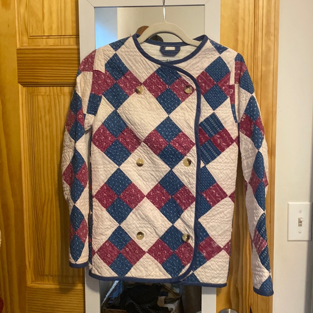 Farewell Frances NWT vintage one of a kind quilted jacket